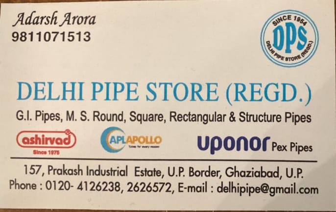 DELHI PIPE STORE ( REGD. )
