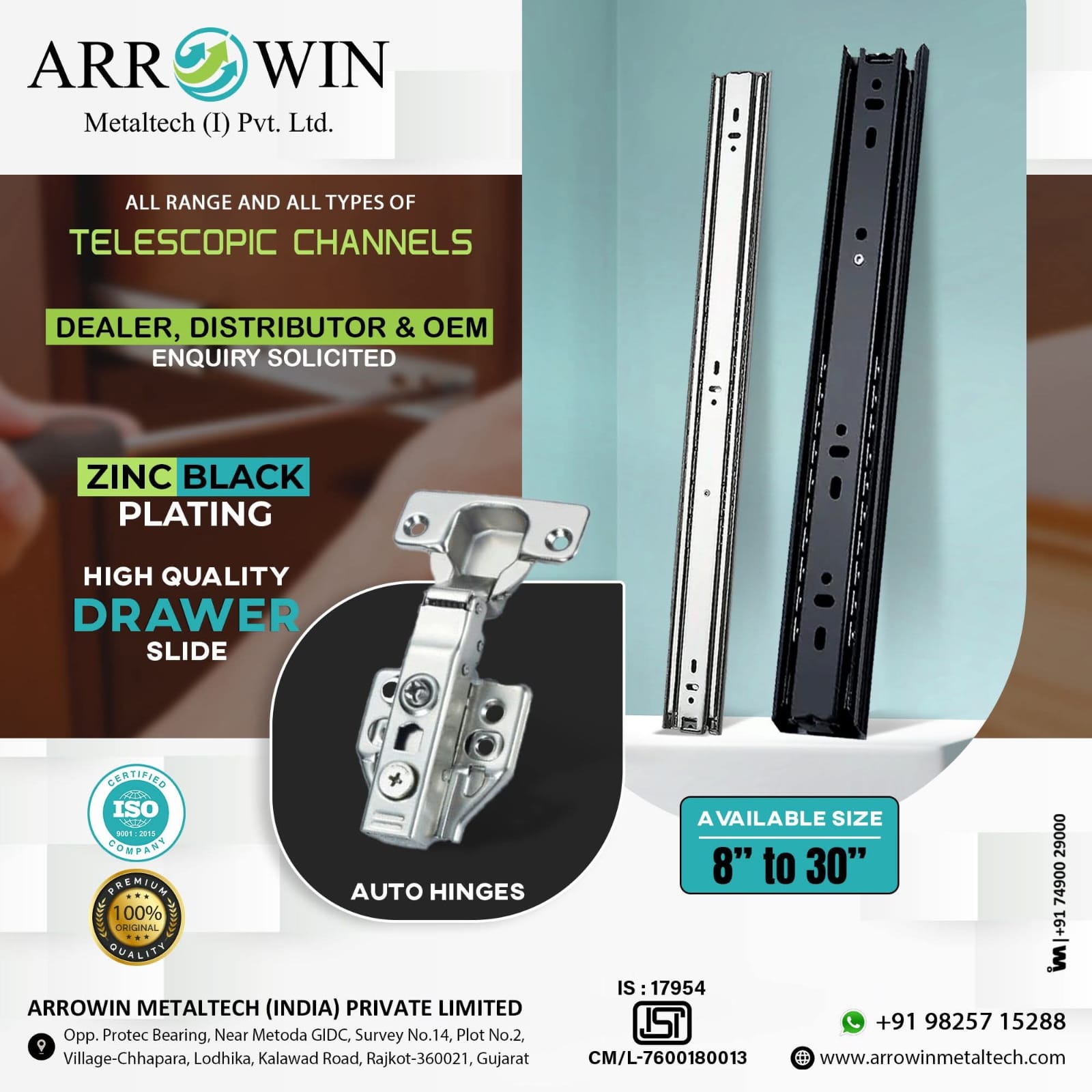 ARROWIN METALTECH ( I ) PVT. LTD
